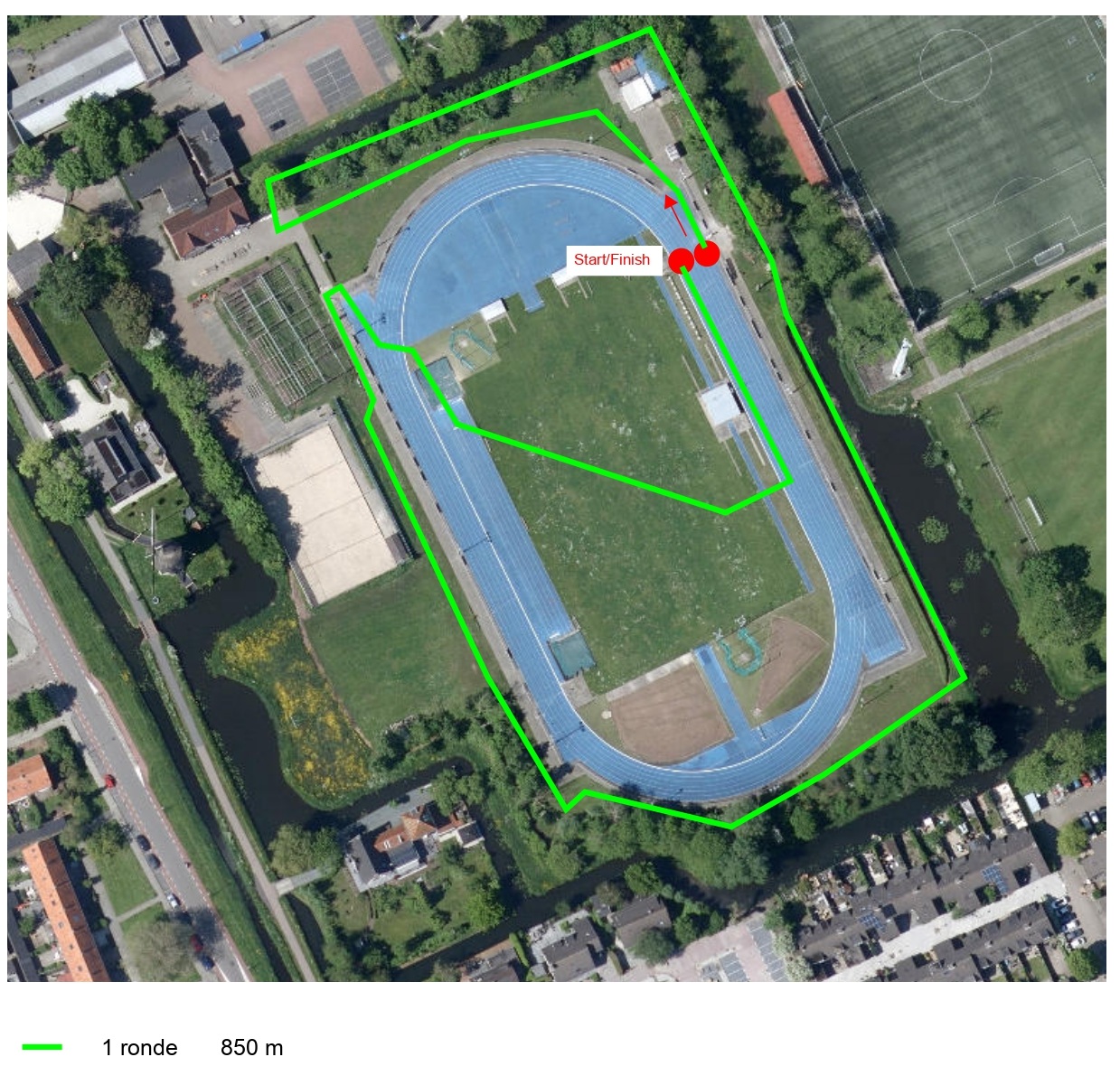 Parcours Nieuwjaarscross 18 januari 2026